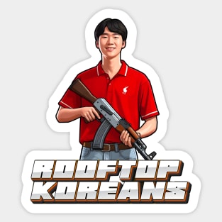 Rooftop Koreans Sticker